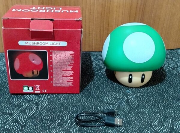 Lampara Mario Bross Honguito Con Luz y sonido - Imagen 10